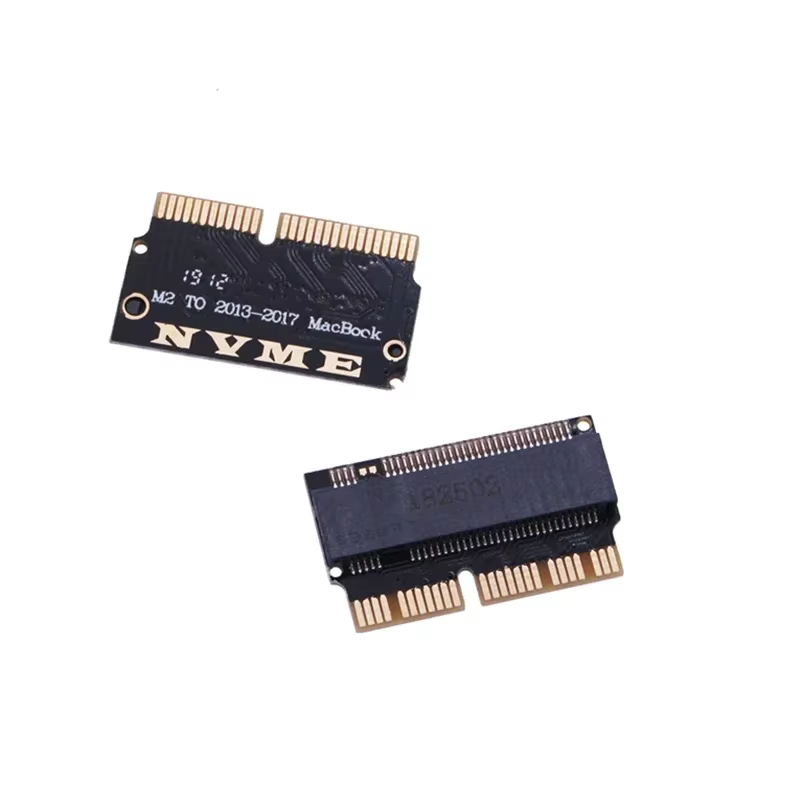 Adaptateur pour Macbook SSD M.2 NVMe PCI-E M2, carte de conversion pour Apple Macbook Air Pro 2013 – 2017 A1466 A1502