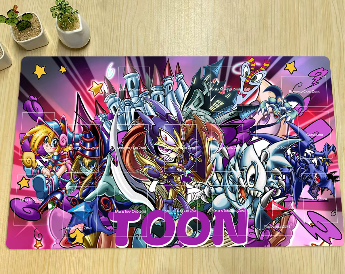 YuGiOh Toon Monster TCG tapis magicien foncé fille