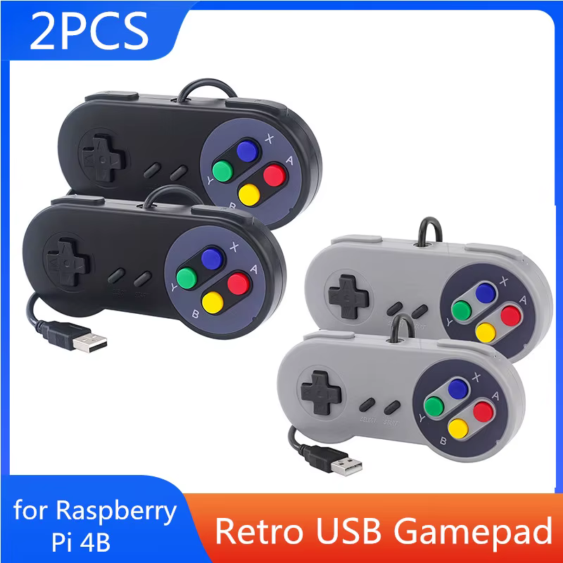 Manette de jeu USB rétro