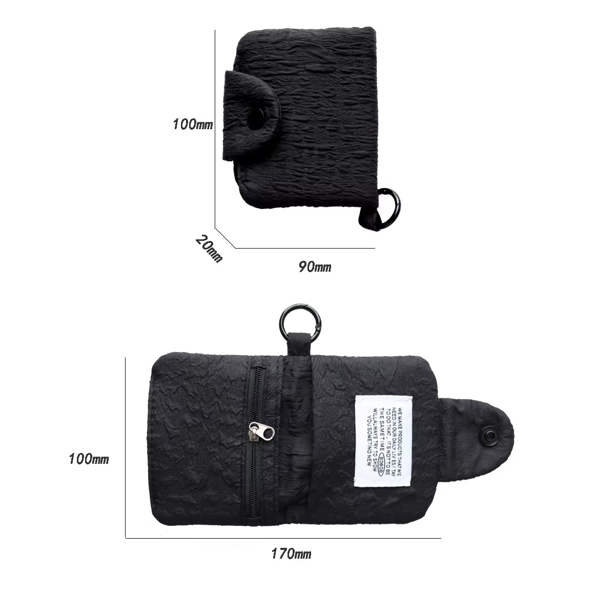 Porte-cartes simple pour femmes et filles, 1 pièce, mode Chic, couleur Beige noir, portefeuille pour cartes d'étudiant, Mini sac de rangement Portable pour pièces de monnaie mignon