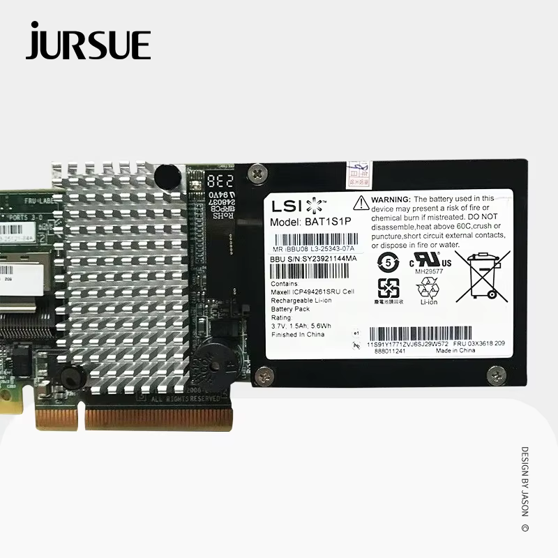 Carte contrôleur RAID LSI MegaRAID 9260-8i SAS Sata PCI E