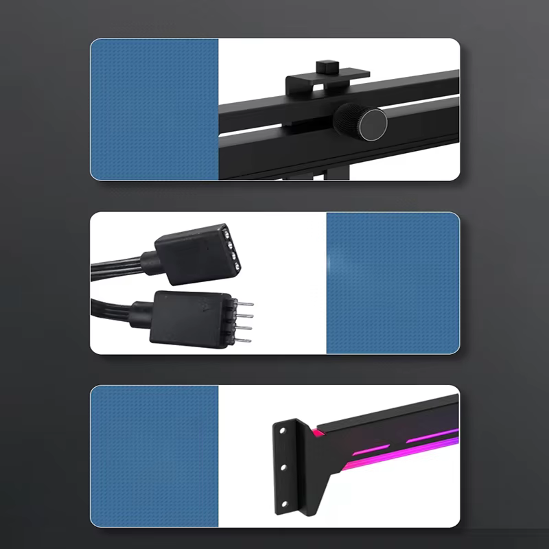 Support de carte graphique VGA avec cadre de fixation GPU