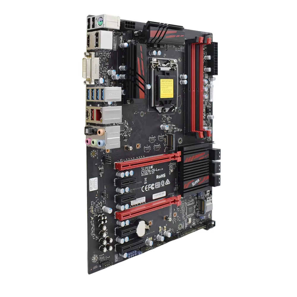 Supermicro flambant neuf C7Z270-CG-L Z270 LGA 1151 carte mère prise en charge i7-7700K/6700K i5-7600K/7500 i3-7100 CPU DDR4 M.2 SATA3 ATX