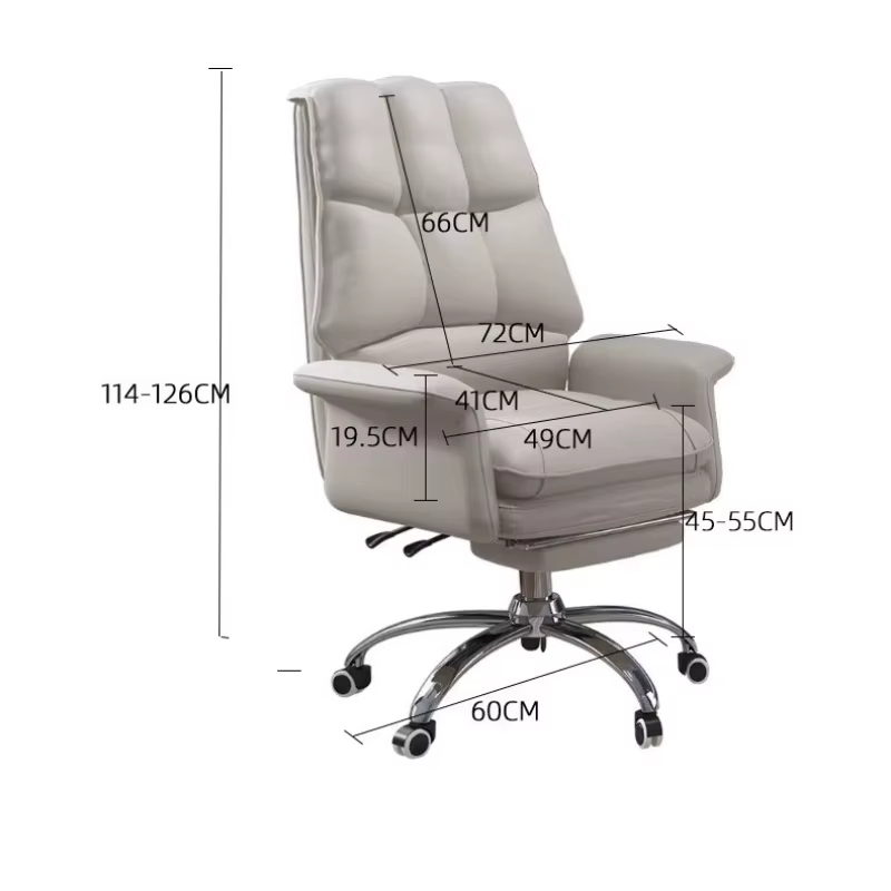 Design ergonomique chaise de bureau de luxe réglable ordinateur Mobile