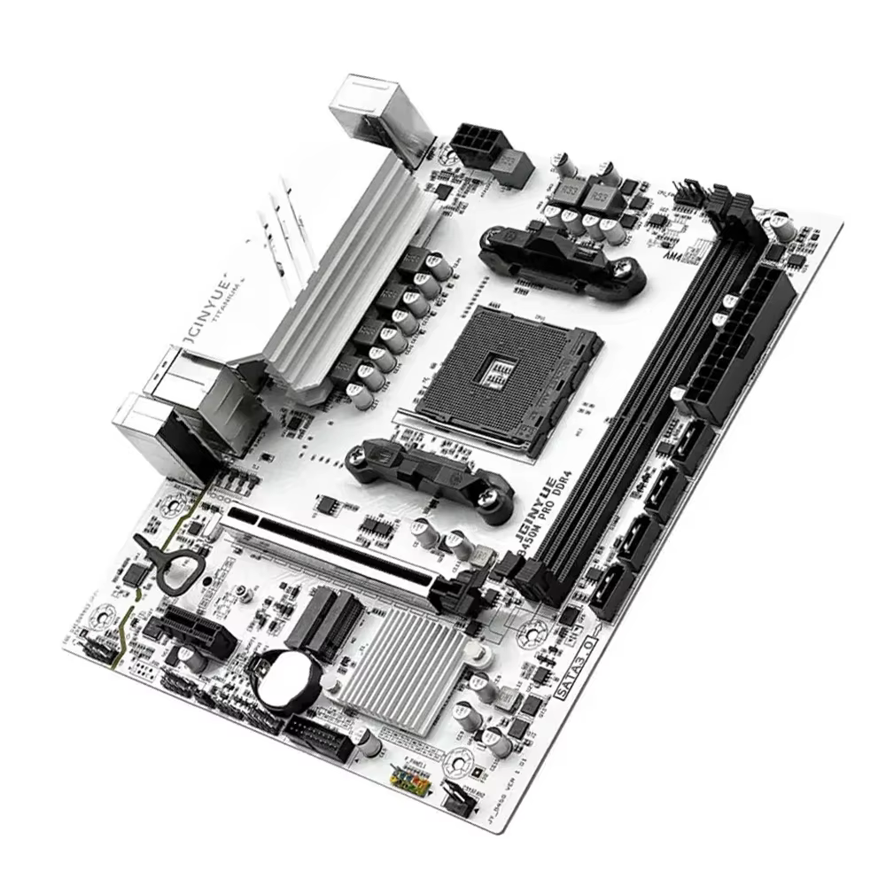 B450M Pro ARGB carte mère de jeu AMD B450 Chipset AM4 prise Support HDMI DP VGA NVME SATA 3.0 6 Gb/s pour la construction de PC de jeu