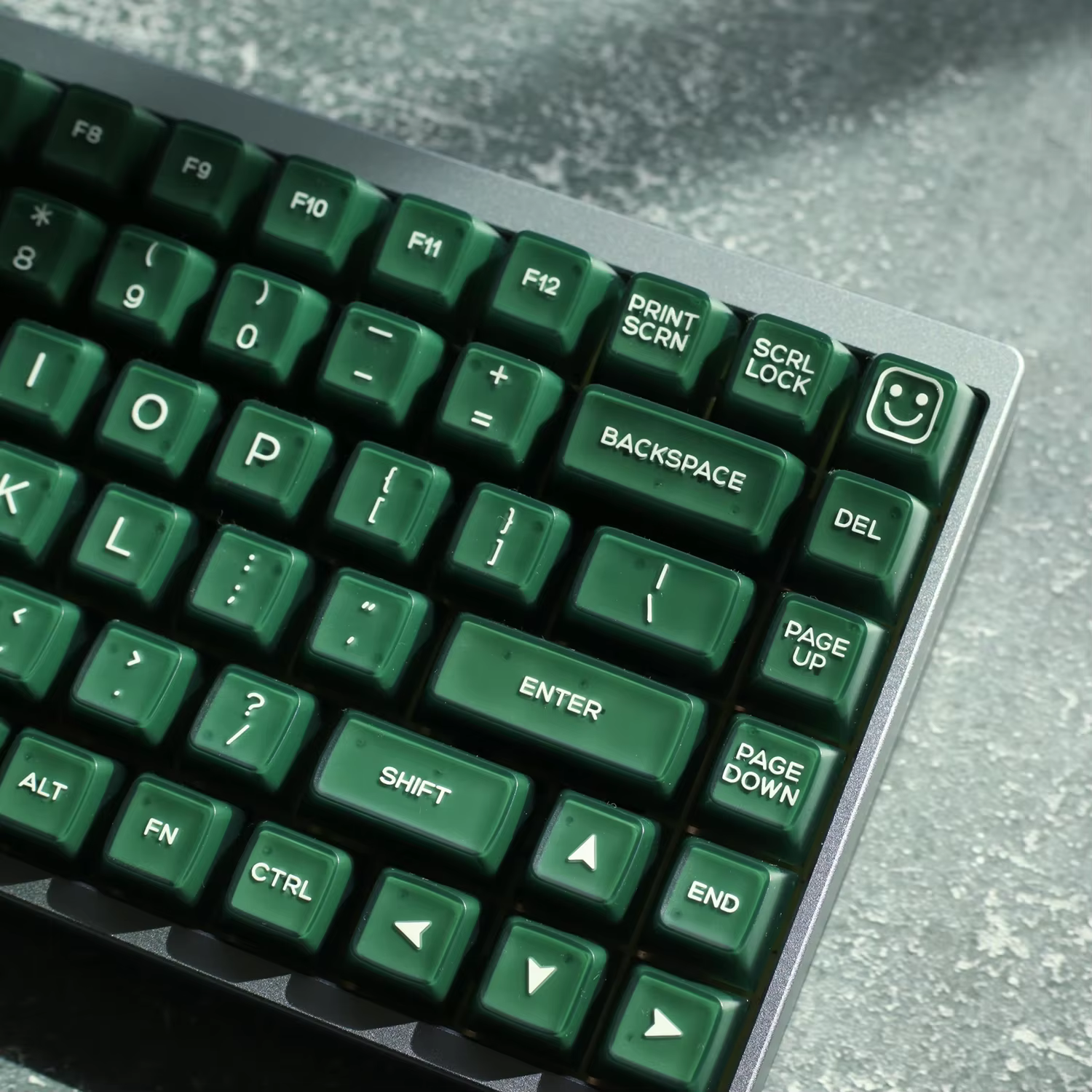 KBDiy SA profil vert translucide Keycaps pour clavier de jeu mécanique 135 touches capuchon Double injection MX commutateurs GMK67 GMK75/68