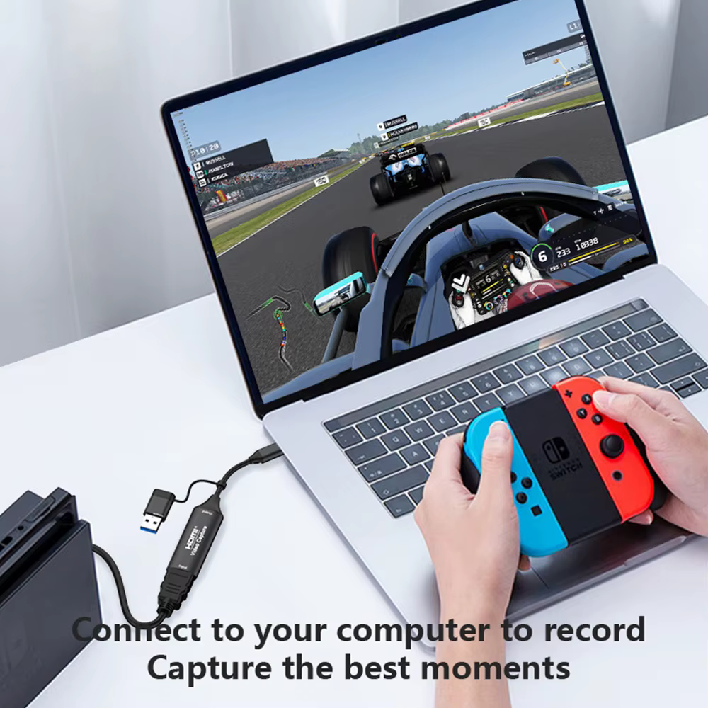 Carte de Capture vidéo USB 2.0 4K 2 en 1