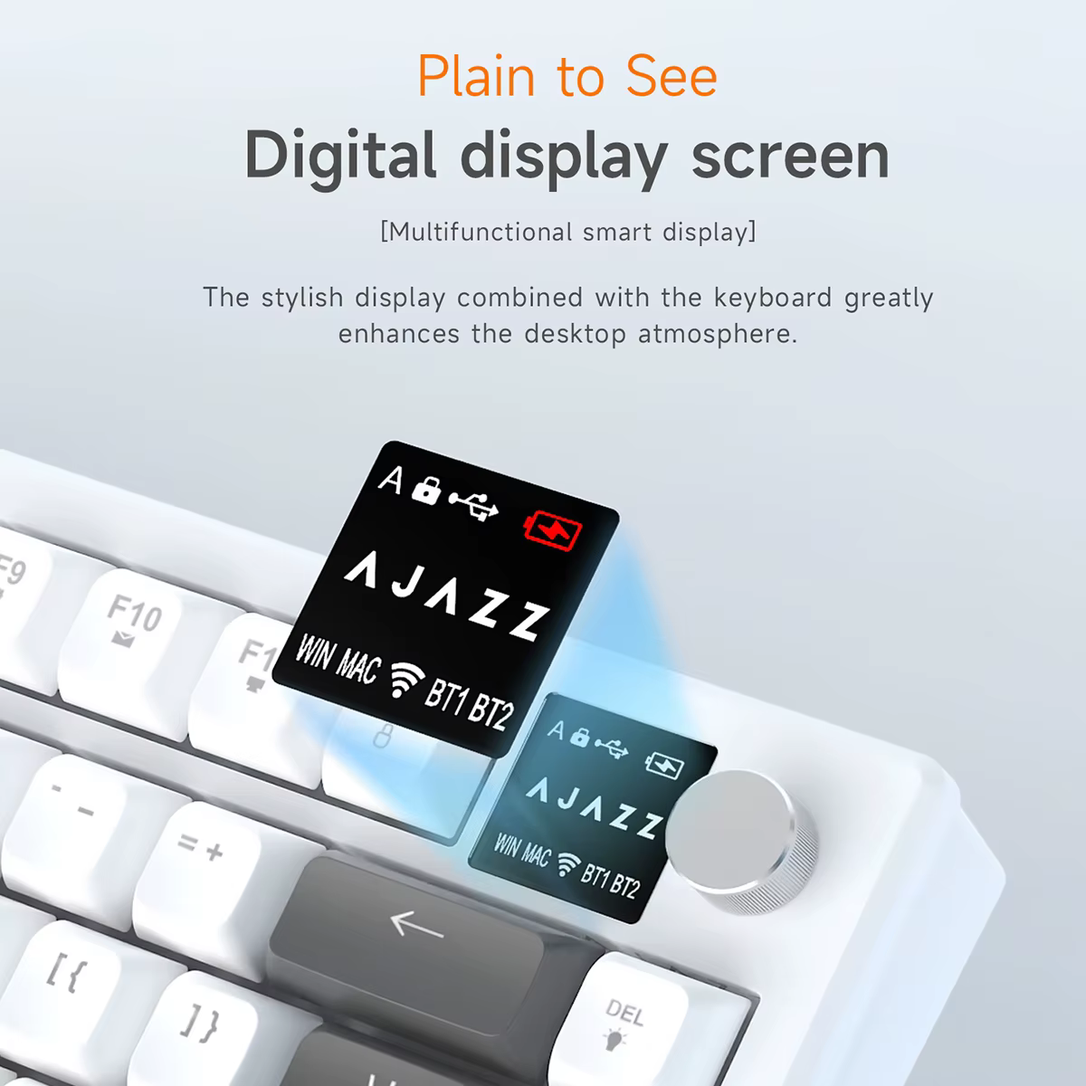 AJAZZ AF82 clavier de bureau à profil bas