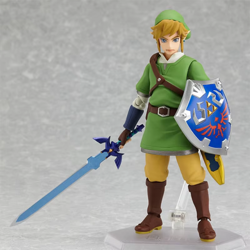 Zelda Link – jouets périphériques d'animation de jeu Nintendo, figurine Figma, modèle mobile d'action, Collection de statues d'ornement