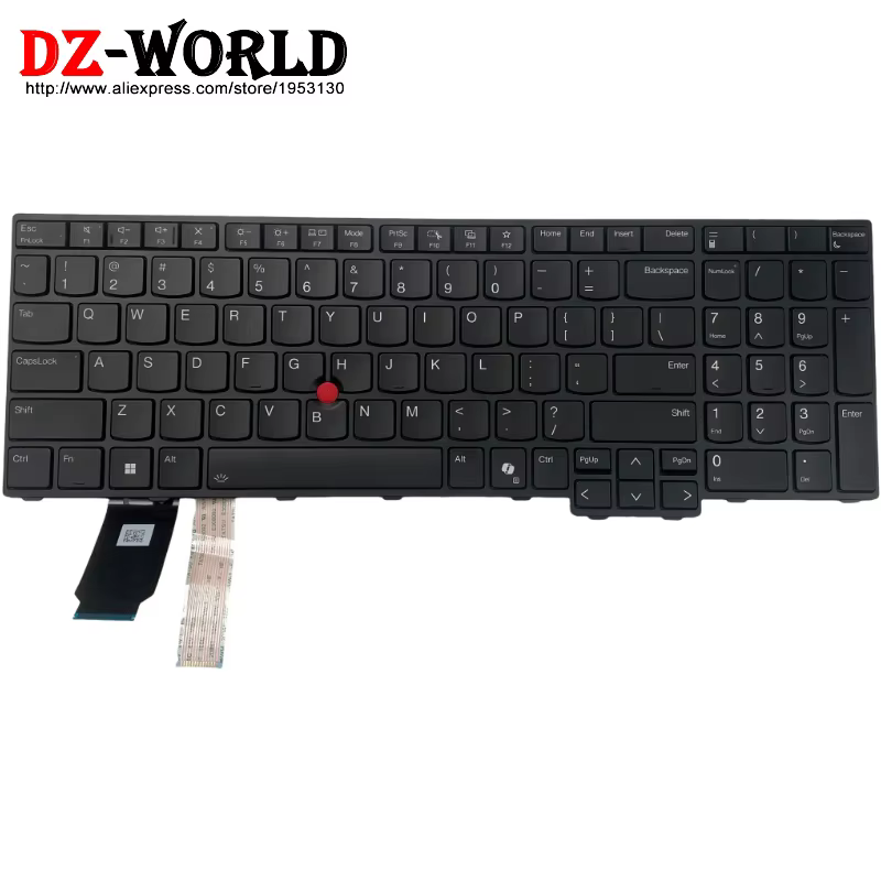 Clavier rétroéclairé pour ordinateur portable Lenovo Thinkpad L16 Gen1 Gen2 T16 Gen3 Gen4 P16S