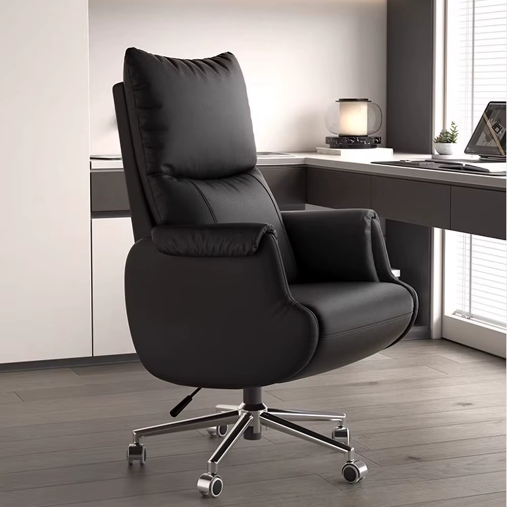 Chaise de bureau ergonomique blanche