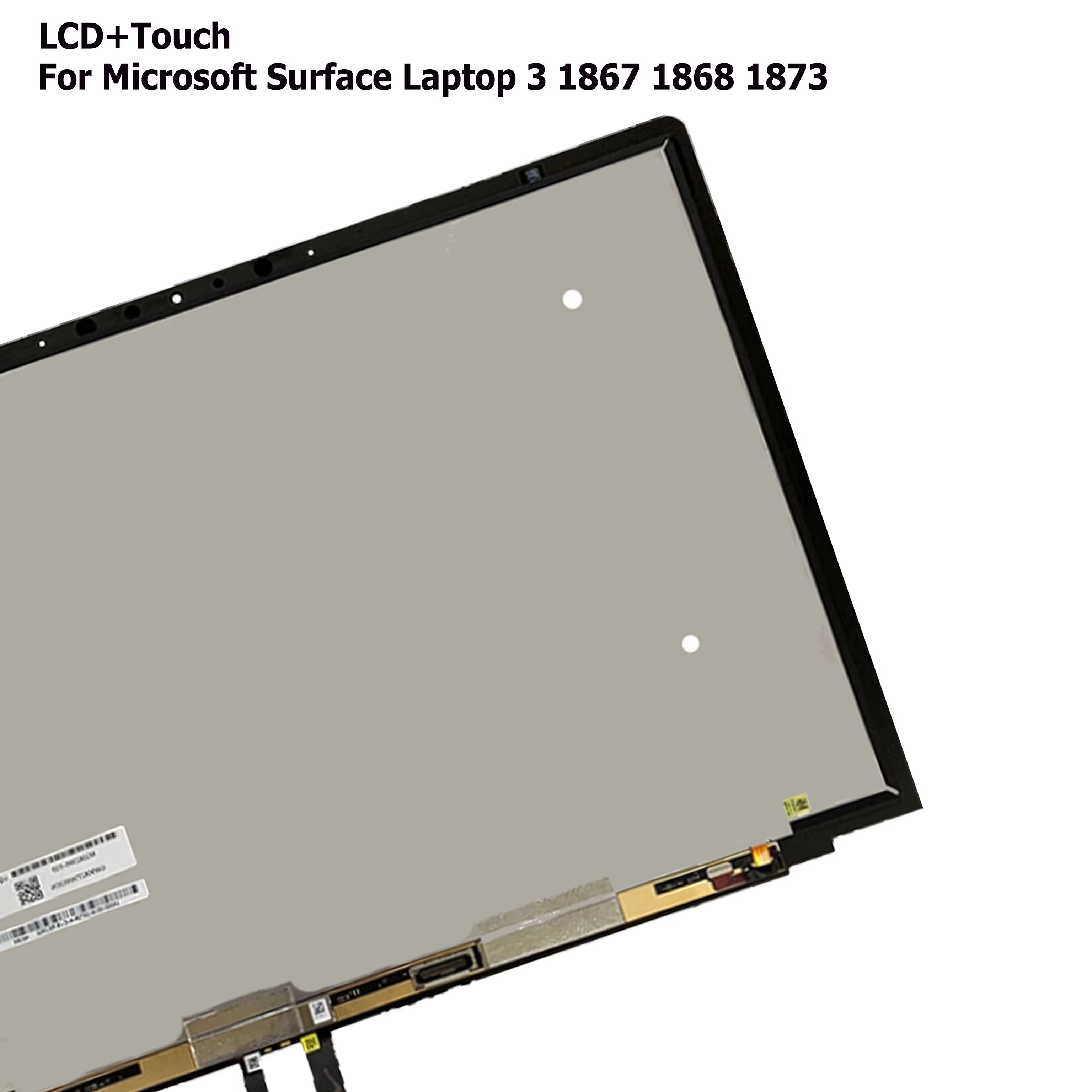 13.5 "écran LCD d'ordinateur portable assemblée pour Surface Laptop3 1866 1867 1767 1950 1951 1958 ordinateur