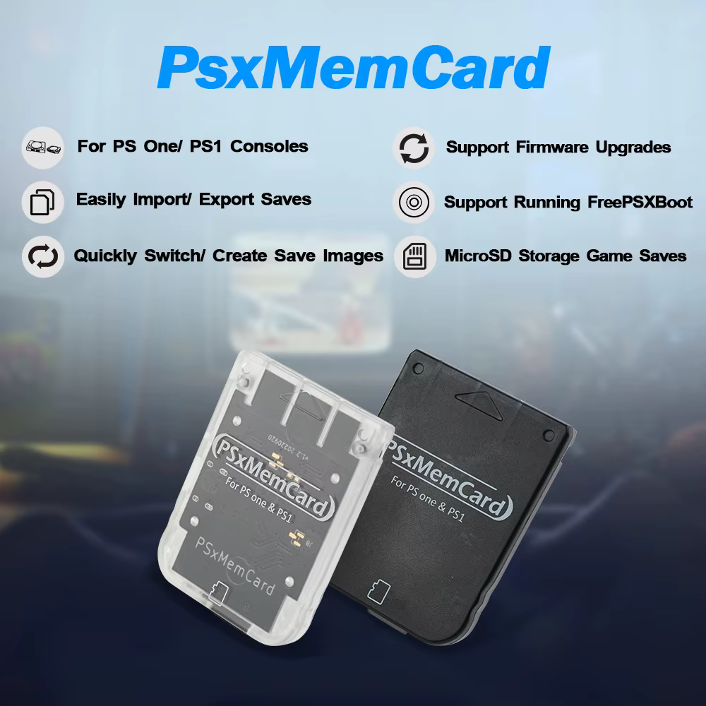 PSxMemCard PSX carte mémoire économiser des données