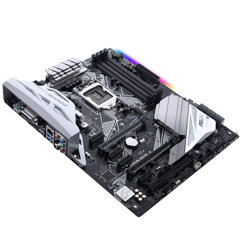 Carte mère ASUS PRIME Z370-A LGA1151 DDR4 DP HDMI DVI M.2 USB 3.1 Z370 ATX