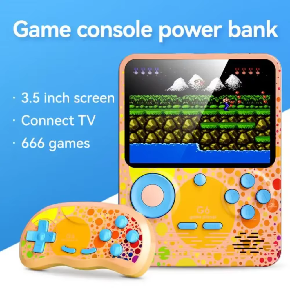 Console de jeu G6, écran de 3