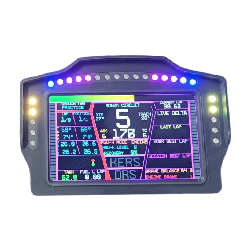 Tableau de bord USB Simracing Games de 7 pouces