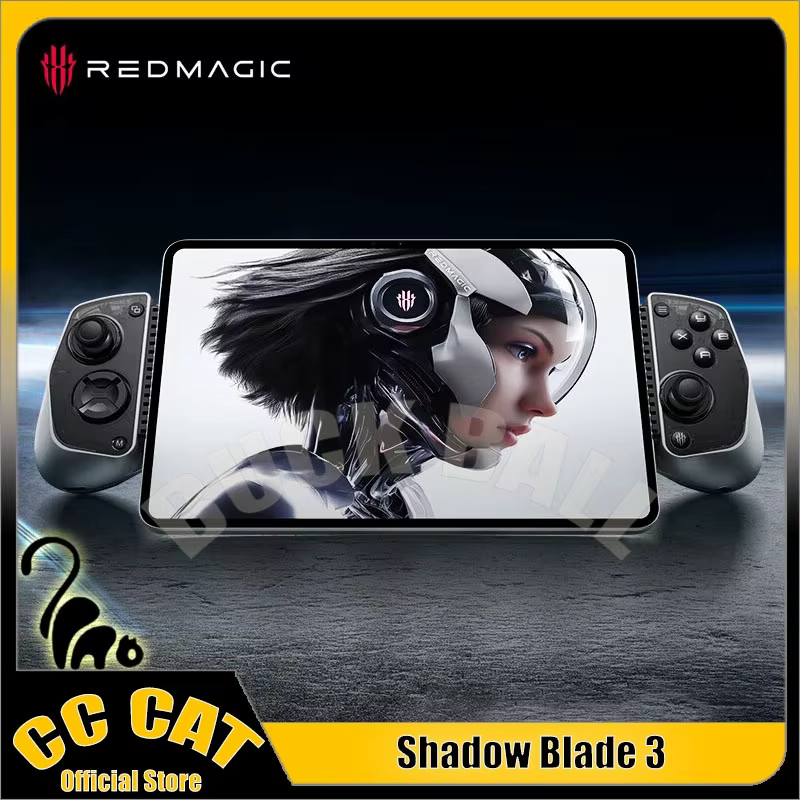 Red Magic Shadow Blade 3 contrôleur de jeu Mobile manette de jeu sans fil adapté aux tablettes Red