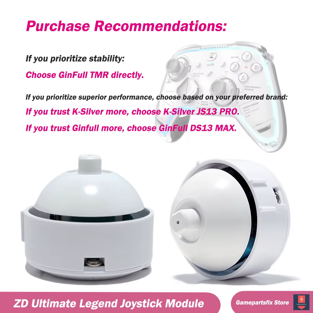 Module de joystick remplaçable pour manette de jeu ZD Ultimate Legend