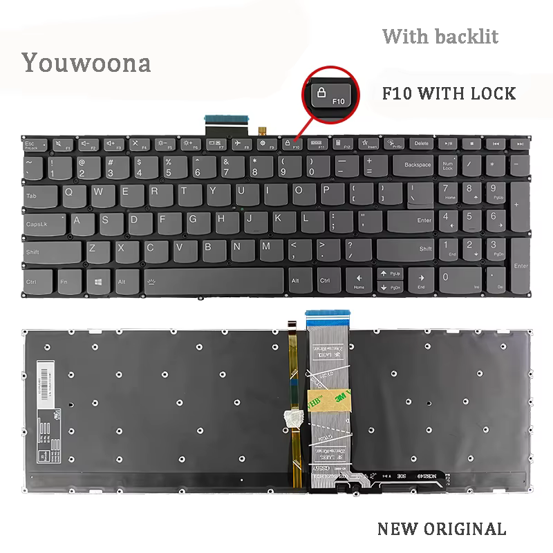 Nouveau clavier d'ordinateur portable d'origine pour LENOVO ThinkBook 15 G2 G3 ACL ITL G4 IAP 15P IMH ARE E5-IML E5-ITL-IIL 2021 IdeaPad 15 ALC7