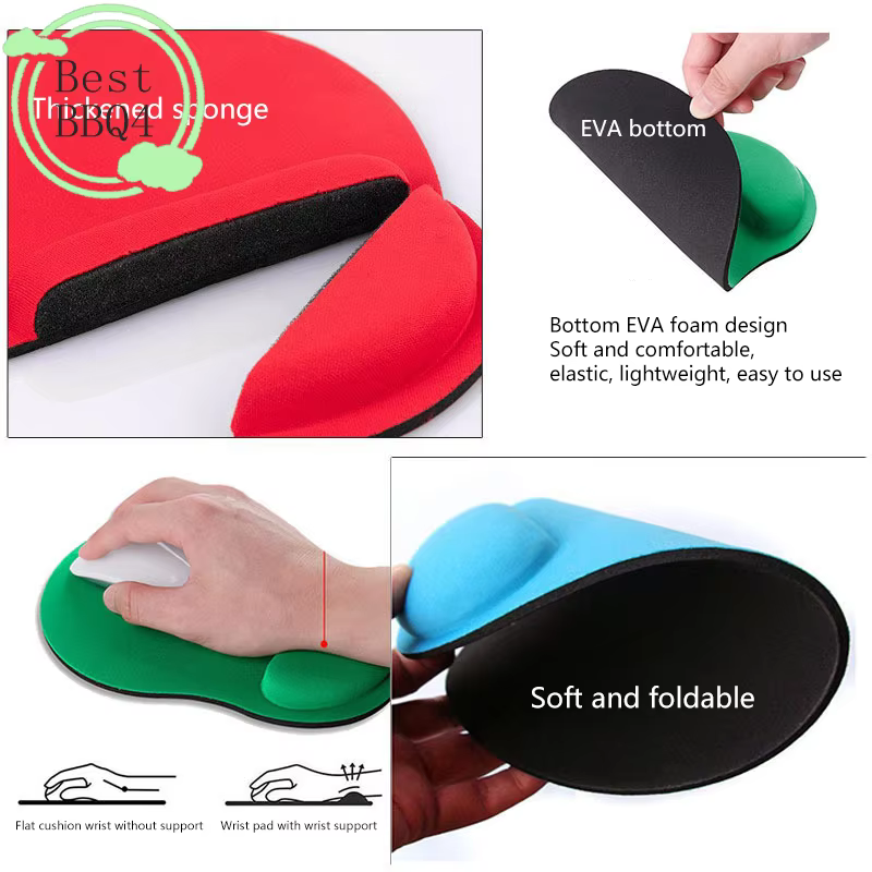 (BBQ4) 1 pièce, tapis de souris coloré pour PC portable