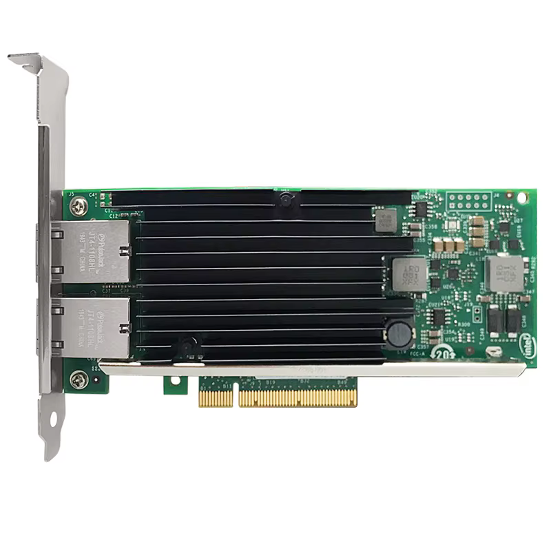X540-T2 Chipset Intel PCIe x8 double cuivre RJ45 10Gbps Port Ethernet carte réseau PCIE-X8 X16