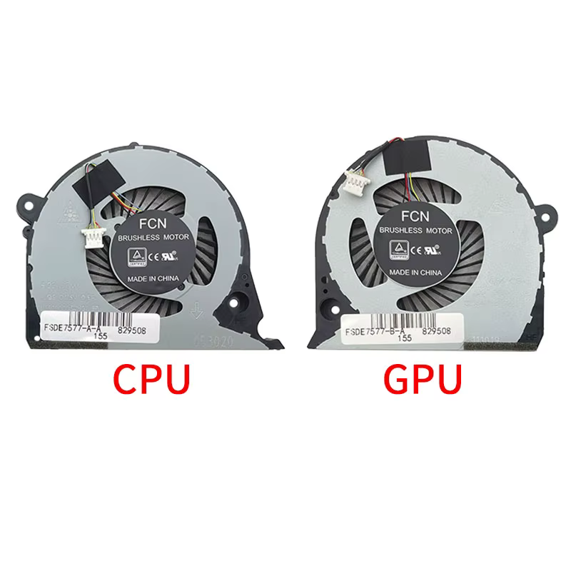 Nouveau ventilateur de refroidissement de processeur pour ordinateur portable pour DELL Inspiron 15-7577 7588 G7-7588 G7-7580 G5-5587 Vostro 15-7580 P71F 7570 P72F DC5V 0.5A