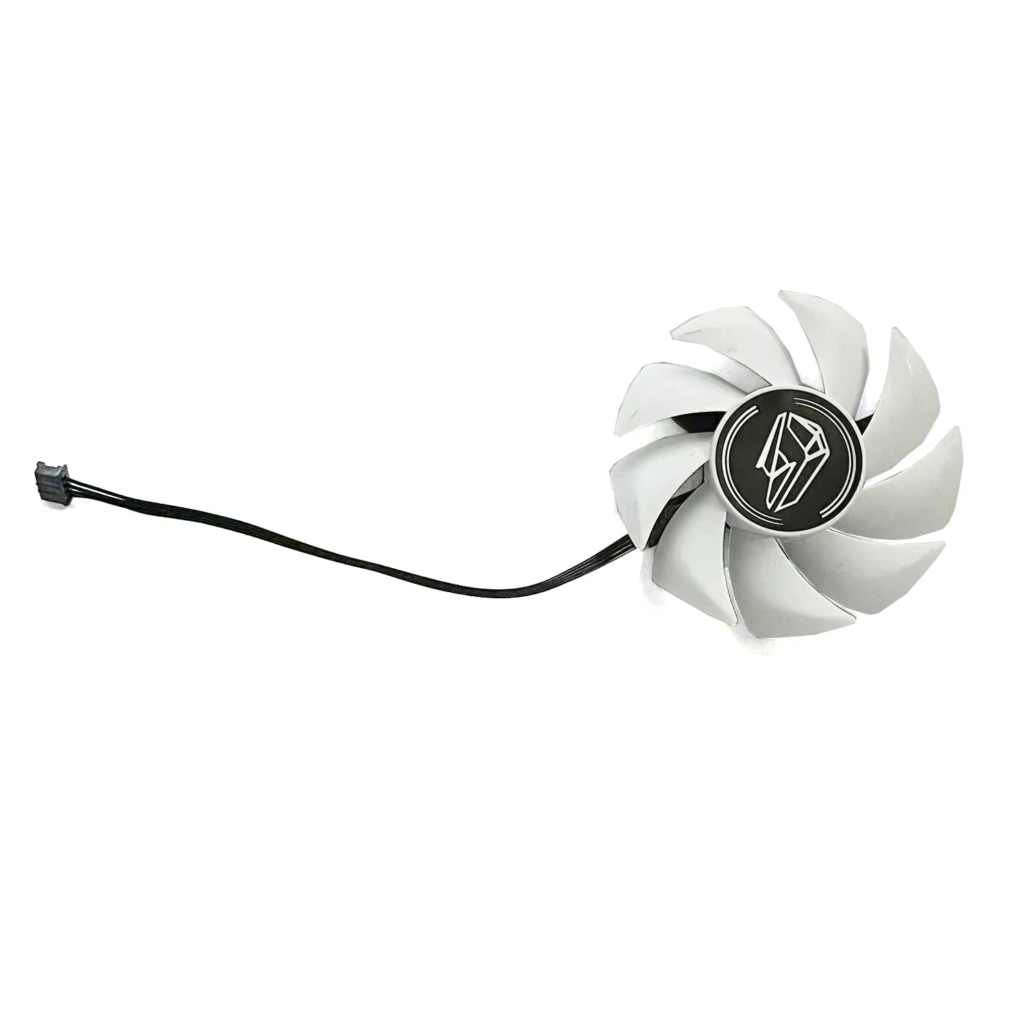 Nouveau ventilateur de GPU 4 broches compatible avec les cartes graphiques Colorful Geforce Rtx3060 3060ti 3070 3070ti 3080 IGame Ultra White, ventilateur de remplacement
