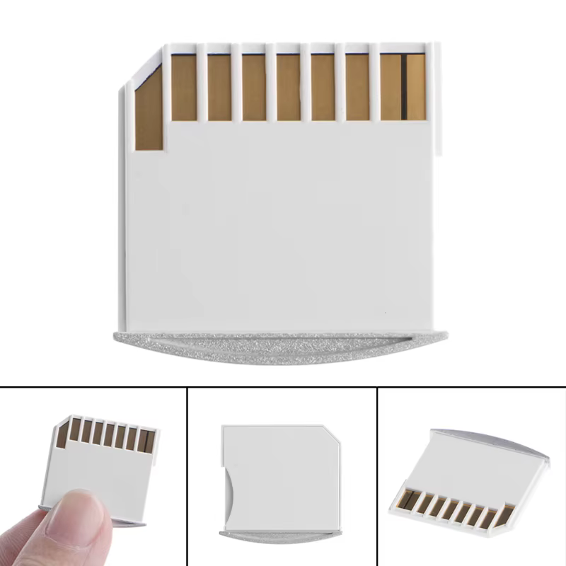 Lecteur MiniSD adaptateur  vers SD pour ordinateur portable pour carte mémoire de stockage supplémentaire Rea K1KF
