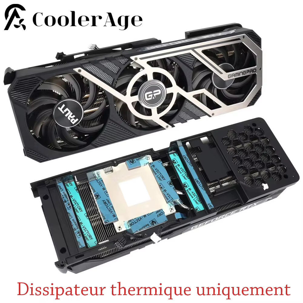 Dissipateur thermique de carte vidéo pour Palit RTX 3080 Ti 3090 Gamingpro 87MM