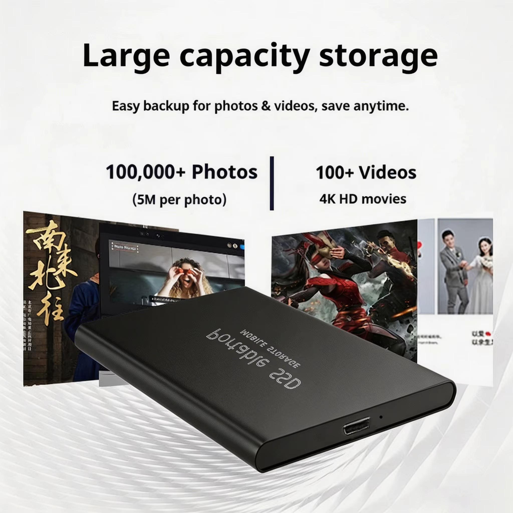 SSD portable 1 To, original