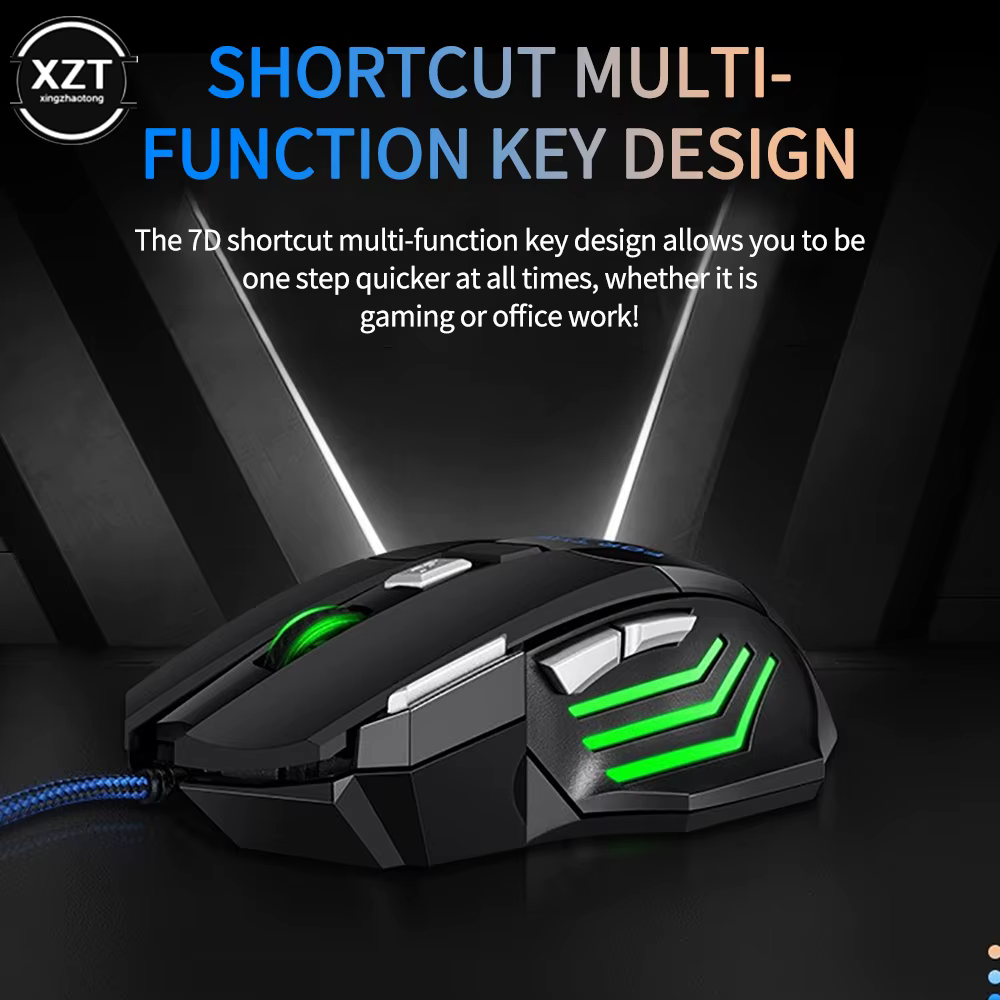 G6-Souris de jeu filaire USB ultra haute vitesse