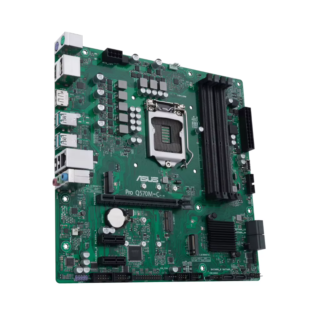 Carte mère ASUS PRO Q570M-C compatible avec les processeurs 10700F 11700F 11600K 10400F 11400F 11900K