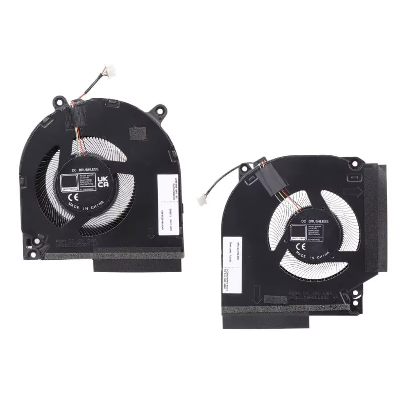 652F CPU GPU ventilateur refroidissement dissipateur thermique ordinateur portable carte graphique