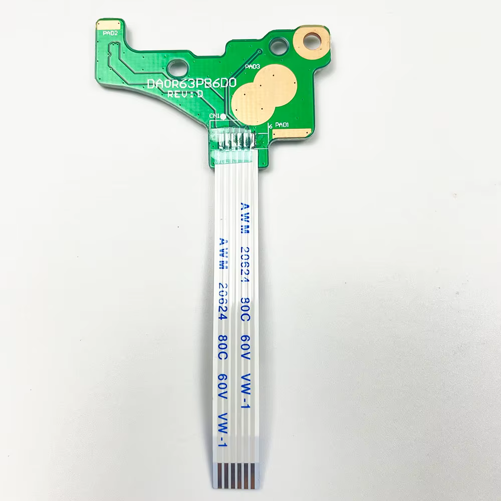 Pour HP pavilion 14-E 15-e 17-E 15Z-e 15T-e 15-E064TX Carte Du Bouton D'alimentation avec Câble DA0R68PB6D0 DA0R63PB6D0