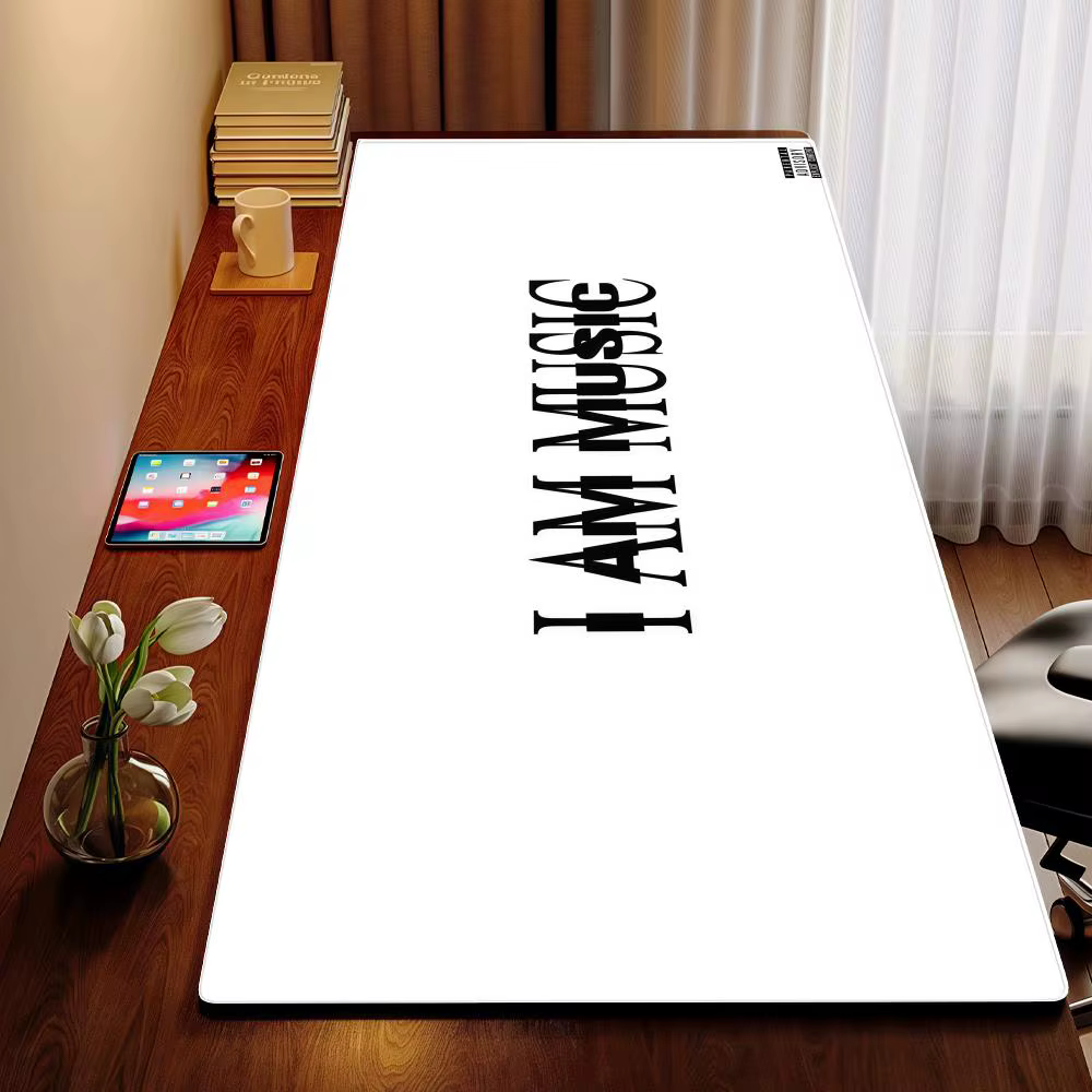 P-Playboi Carti je suis musique tapis de souris XXL accessoires d'ordinateur grand clavier ordinateur portable