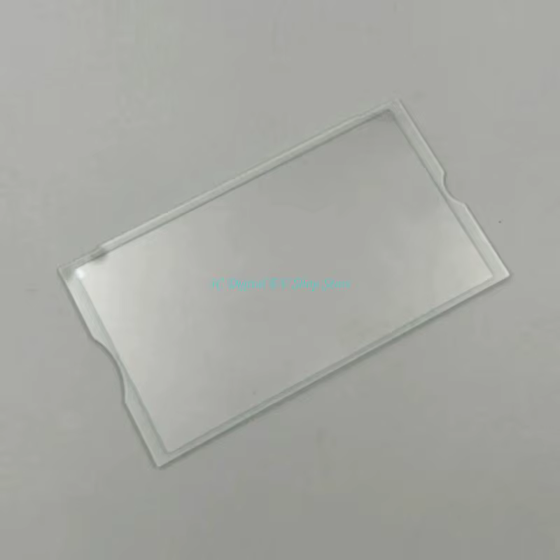 E74D Panneau d'écran en verre transparent / plastique