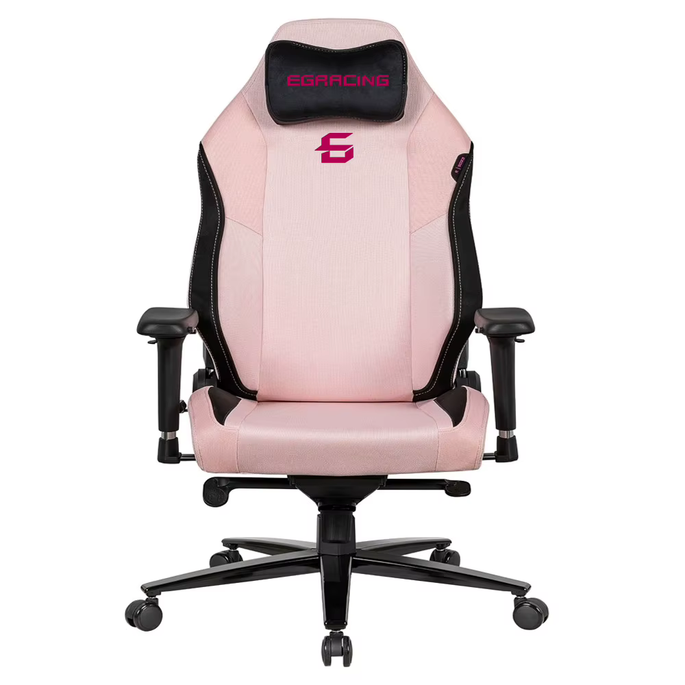 Chaise de jeu ergonomique rose