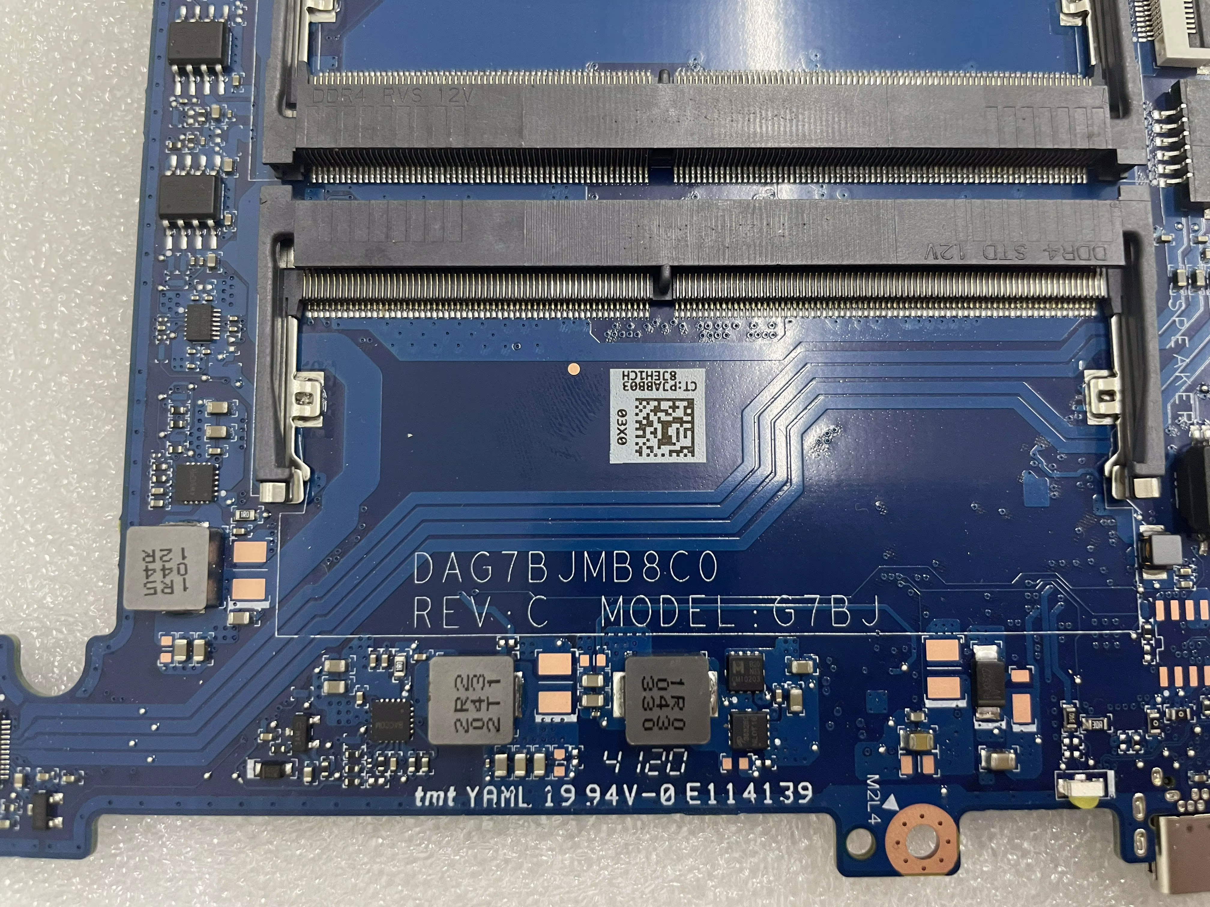 Pour HP Pavilion TPN-Q120 15-CW carte mère d'ordinateur portable DAG7BJMB8C0 avec Ryzen R3-3300 CPU DDR4 100% Original
