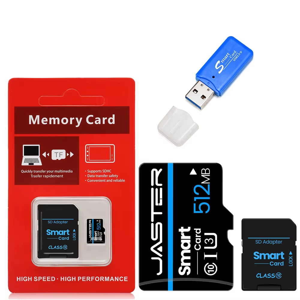 Carte mémoire Mini TF haute vitesse 512 Mo