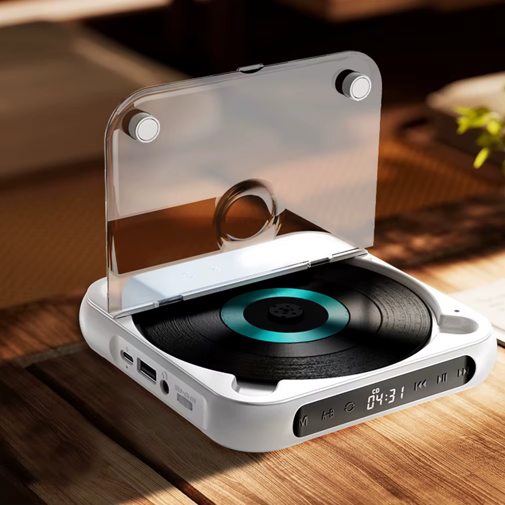 Lecteur de CD de musique Portable avec 5 Modes de lecture, Mini baladeur CD pour étudiants hommes femmes, écran tactile, écouteurs Bluetooth, livraison directe