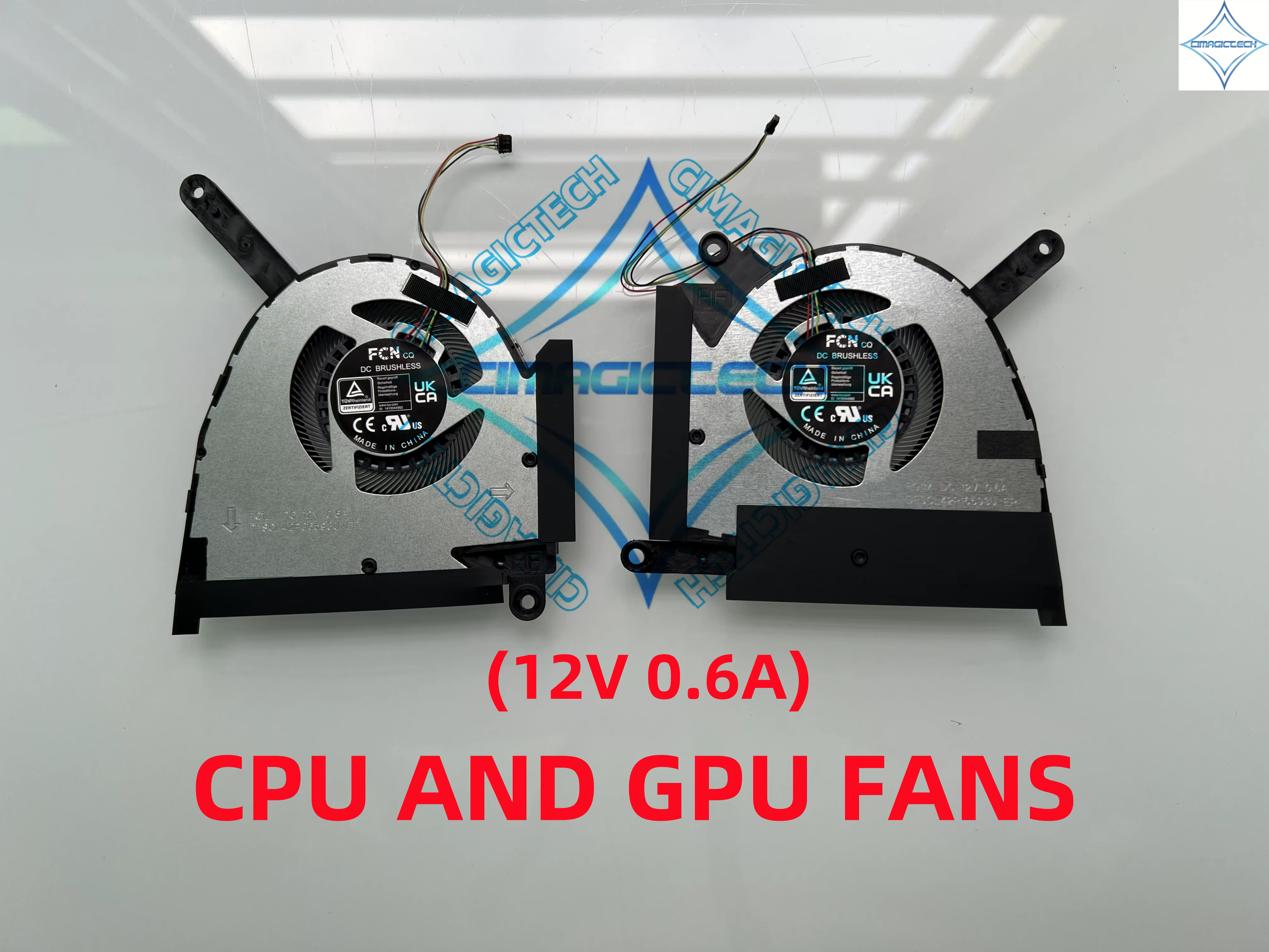 12V 0.6A Original nouveau pour ASUS TUF Dash F15 FX517 FX517ZM FX517ZC FX517ZE FX517ZR RTX3060 RTX3070 13NR0990T01021
