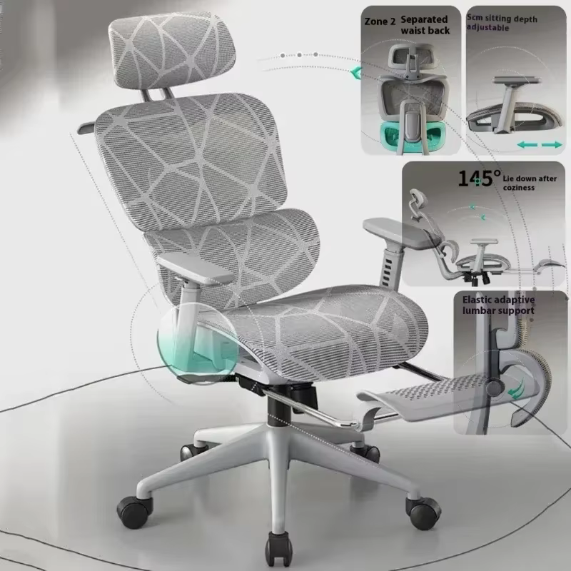 Chaise de bureau à dossier haut