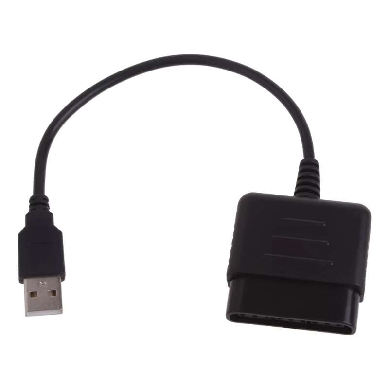 Pour PS1 GamePad vers PC USB jeux contrôleur adaptateur convertisseur