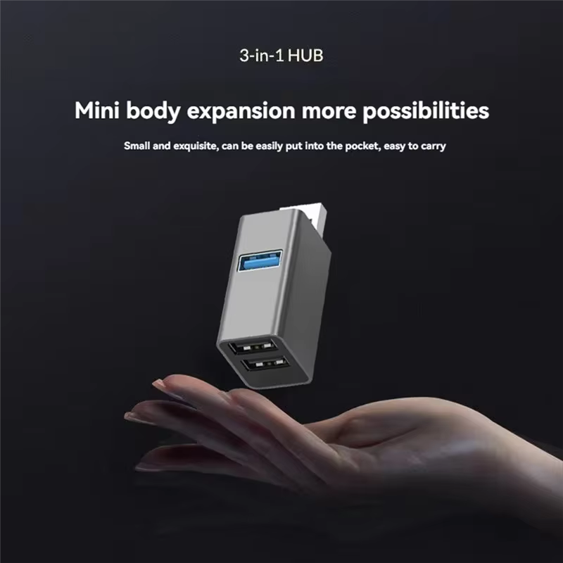 Hub USB 3 ports, haute vitesse