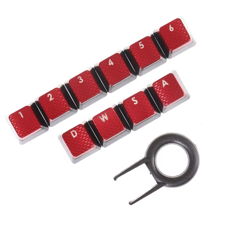 Jeu de capuchons de touches RGB personnalisables
