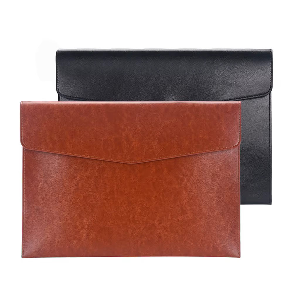 Porte-documents en cuir, porte-cartes, porte-passeport, organisateur de fichiers de données, sac de contrat GT, organisateur de fichiers scolaires
