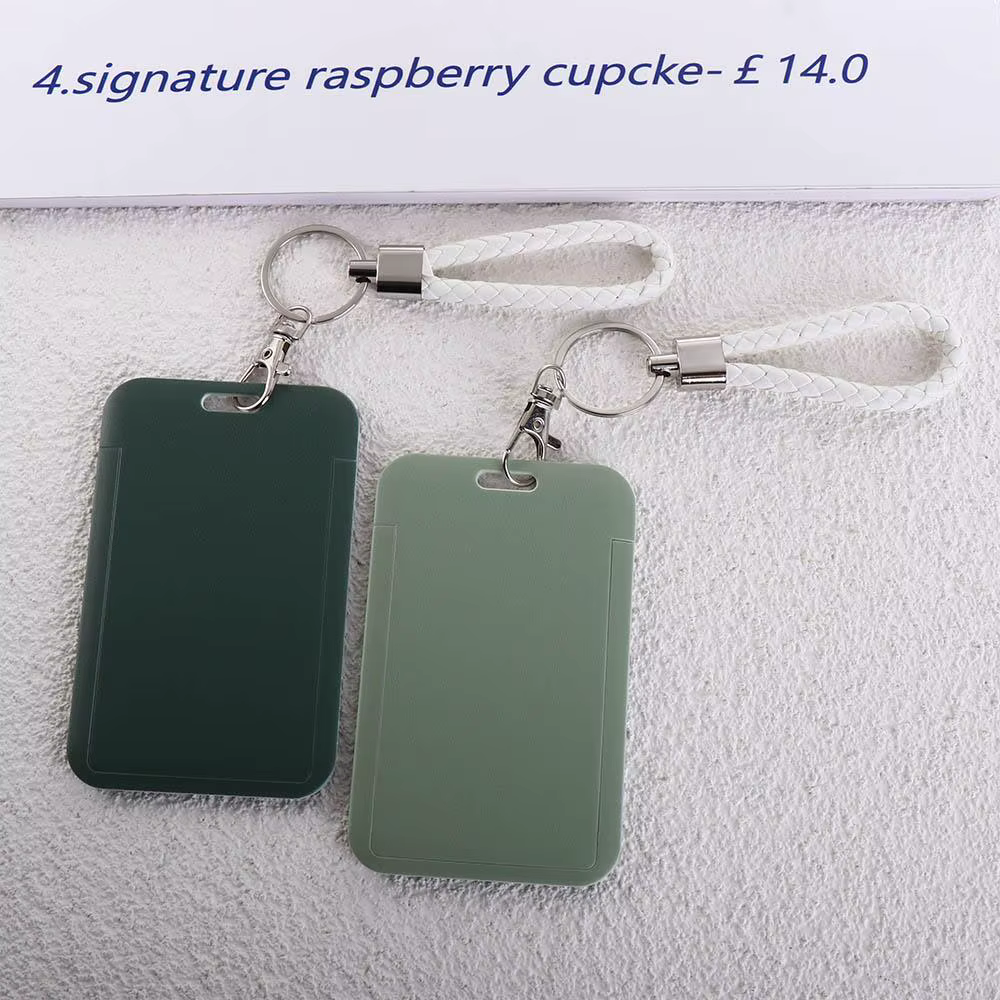 Fournitures scolaires pour étudiants, carte de travail, carte de crédit, porte-clés, porte-cartes d'identité, porte-badges de protection, couverture de carte de Bus