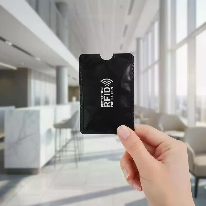 Lot de 10 protège-cartes anti-scannage RFID pour la sécurité des cartes bancaires en déplacement, en voyage et en extérieur