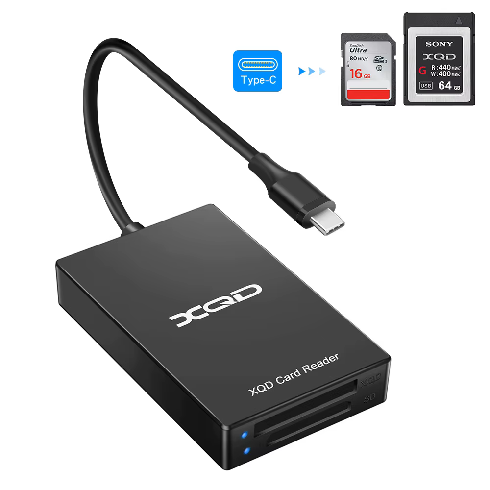 Lecteur de carte SD XQD multifonction