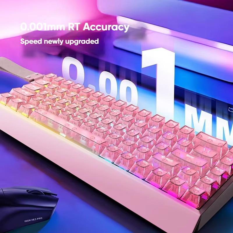 IROK Carotmas Mercury68 Max mars68 pro Mercury 68 clavier mécanique magnétique de jeu déclencheur rapide 0.001